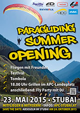 Paragliding Summer Opening